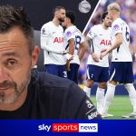 De Zerbi 'sorry' for lack of goals but confident Spurs can turn form around